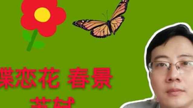 《蝶恋花》苏轼:笑渐不闻声渐悄,多情却被无情恼