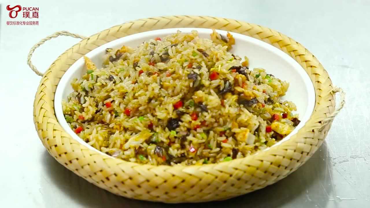 红葱脆骨炒饭-操作视频