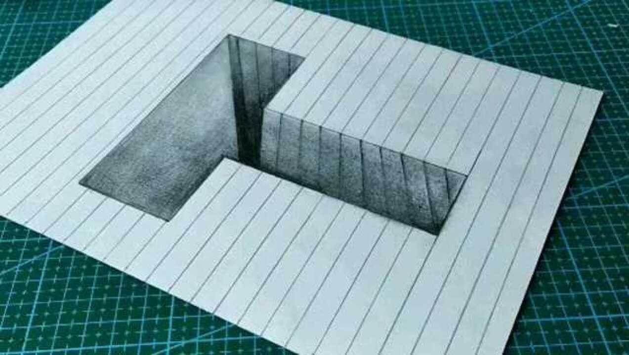 美术老师教你画3d立体画,简单易学_高清1080P在线观看平台_腾讯视频