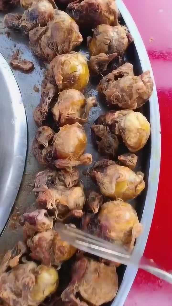 见过这种毛蛋吗看着渗人但是吃起来特别香