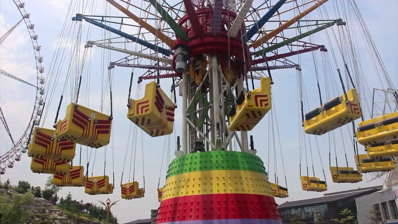 毕节夜郎西民族乐园-高空飞翔