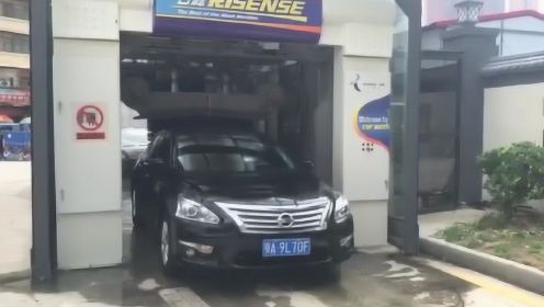 中国石化湖北石油推广智能无人洗车业务
