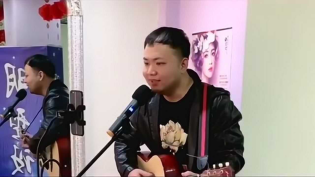 一首桥边姑娘农村大叔翻唱版本太好听了