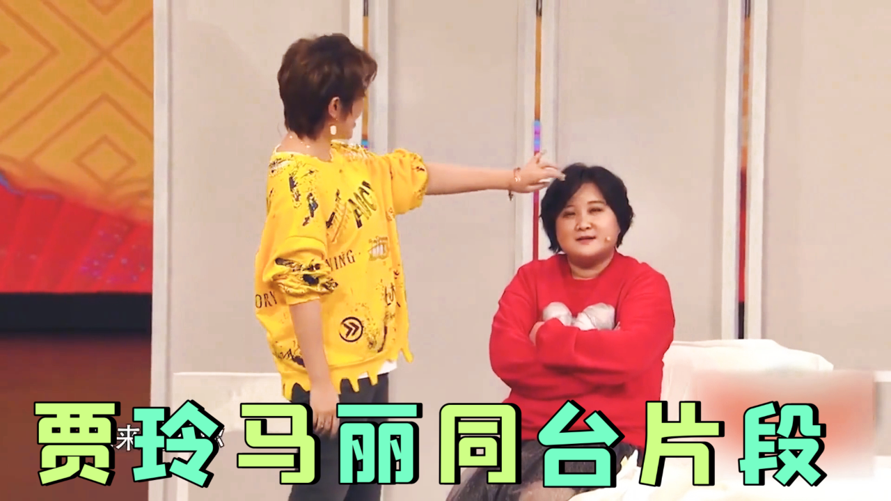 贾玲不该抢你男友沈腾马丽没事他口味重贾玲马丽同台片段