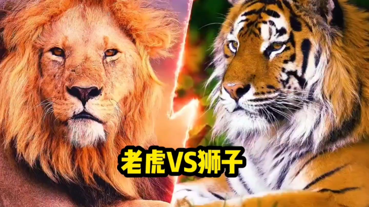 老虎vs狮子,谁才是万兽之王?