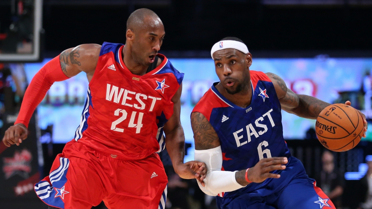 盘点nba全明星那些经典名场面,詹姆斯和科比的对位太经典了!