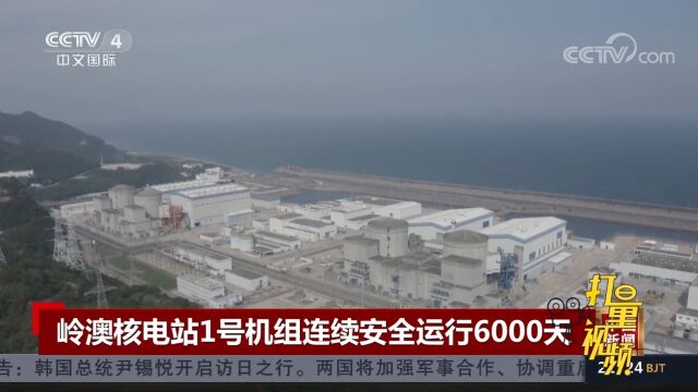 岭澳核电站1号机组实现连续安全运行6000天