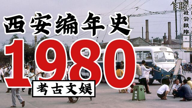 西安编年史之1980:1980年西安发生了一些什么事情—考古及文娱