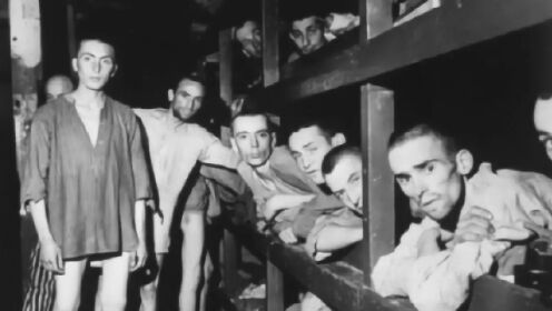 希姆莱7：犹太人在集中营，被剃成光头后走进毒气室，纳粹用镜头拍下全程