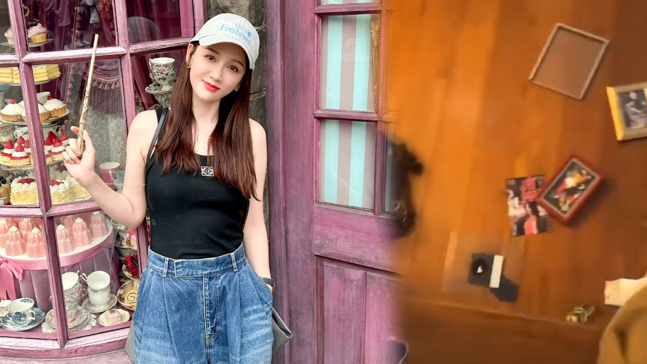 陈乔恩晒地震后家中现状,相框散落一地显狼藉,心疼香槟杯被震碎