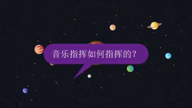 音乐指挥如何指挥的?