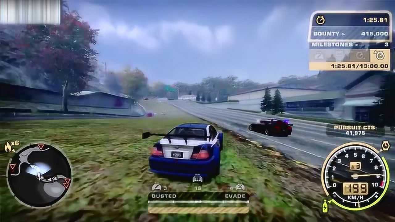 极品飞车9高清重制版，最终大逃亡，飞越断桥_高清