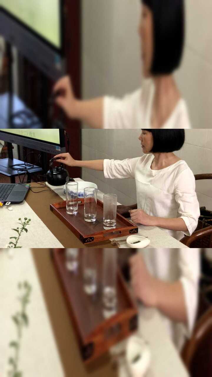 【茶艺】绿茶的玻璃杯冲泡_高清