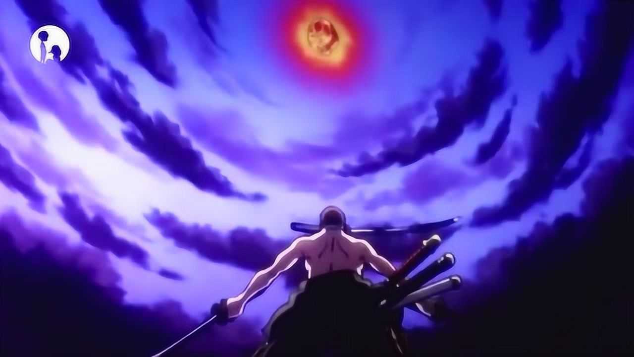 索隆霸气一刀切开陨石,帅气逼人!