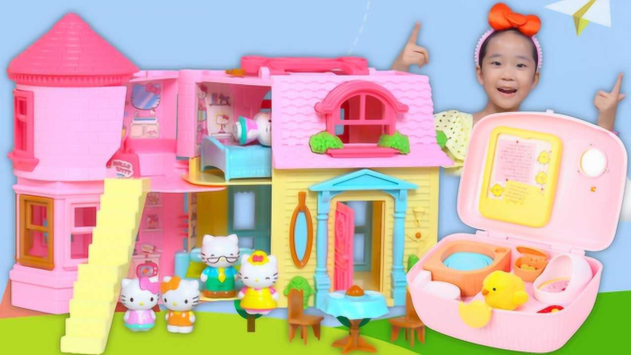 hello kitty凯蒂猫温馨的一家!