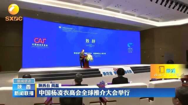 中国杨凌农高会全球推介大会举行