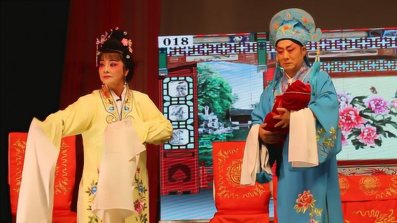 高安采茶戏十月怀胎十月情褚凤荣李小宝现场版