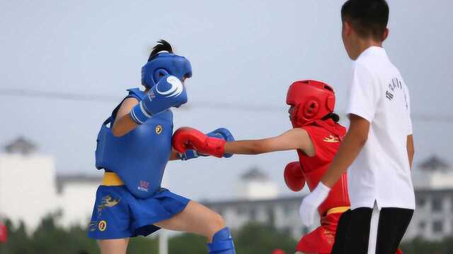 观武校散打实战后有感:千万别惹会散打的女孩,分分钟把你撂倒!