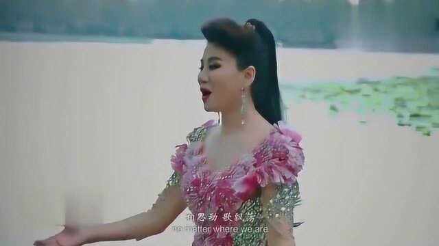 叶恩言一曲《再唱洪湖水》唯美的画面,好听醉人