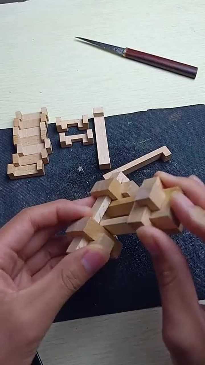 鲁班锁,大菠萝!