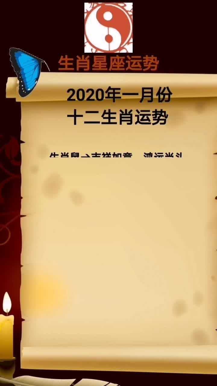 2020年一月份十二生肖運勢關注收藏