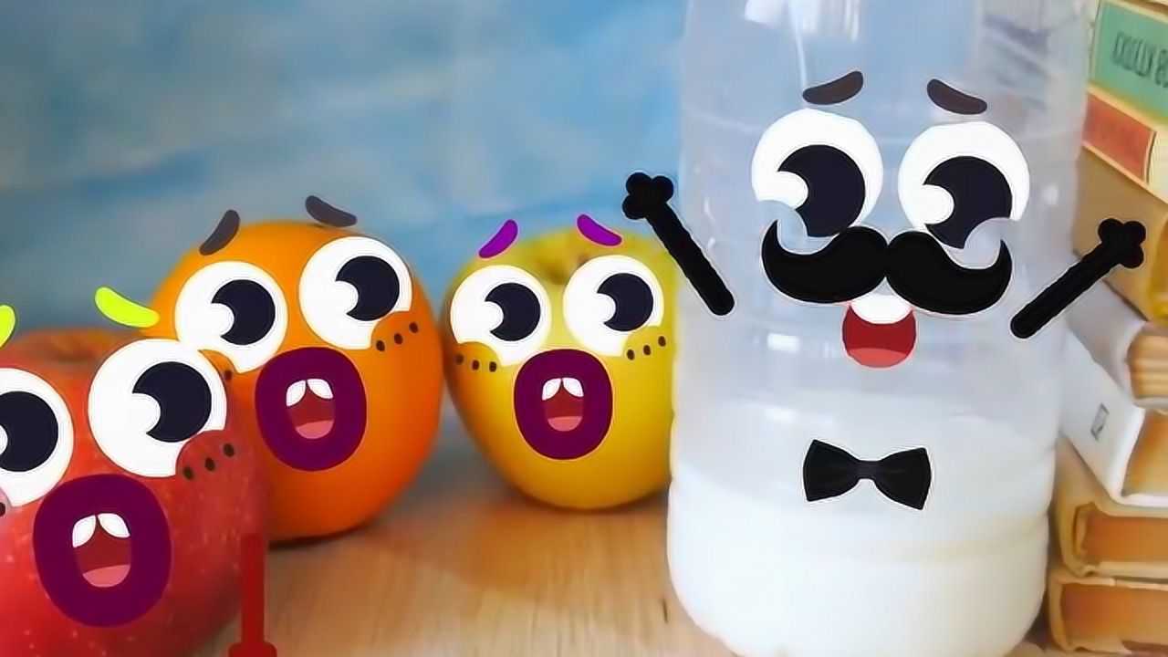 多彩呦呦:涂鸦的美好生活,最绅士的水瓶子宝宝!