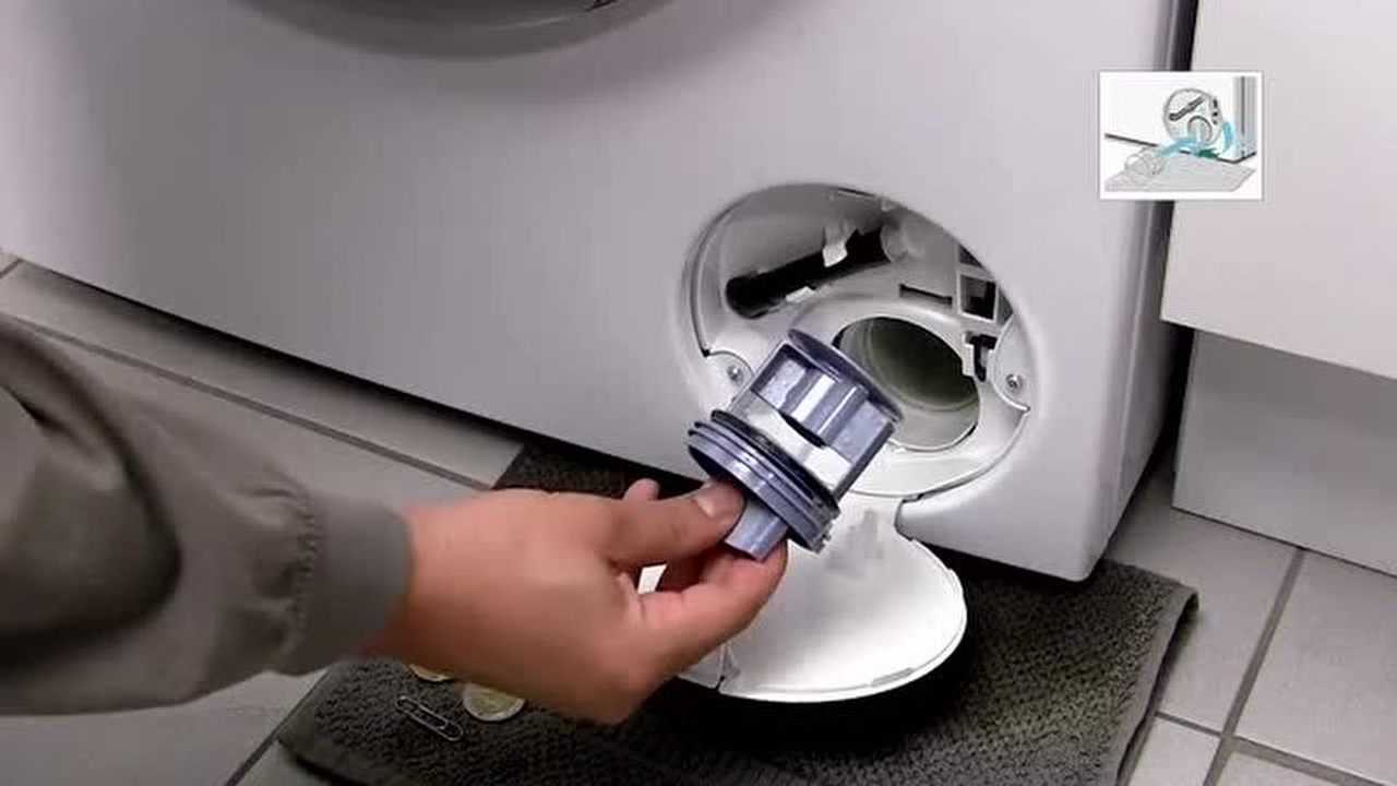 洗衣机排水泵清洗图片