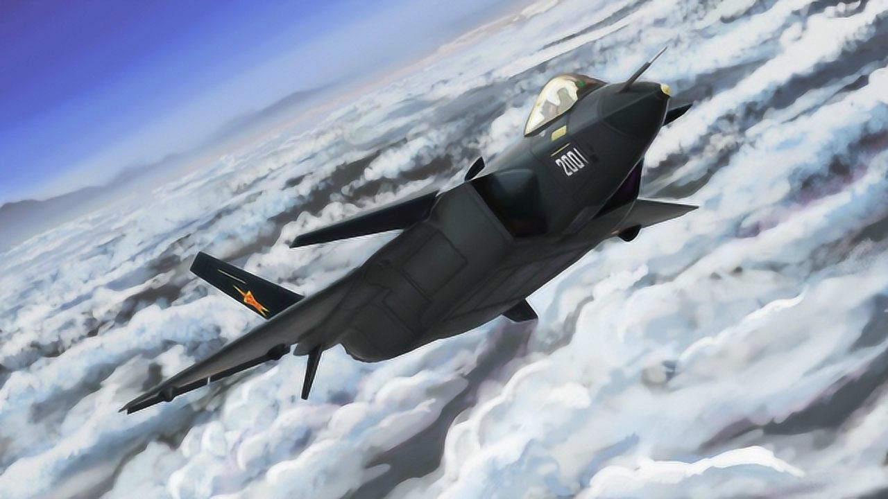 歼20战斗机挂弹飞行展示公开表演向对手展示能力用实力说话