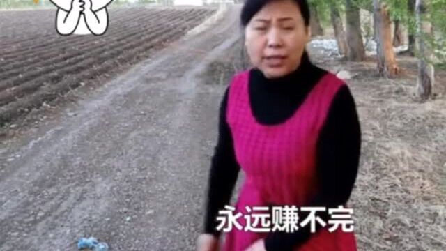 农村大妈一首改编歌《钱是王八蛋》句句扎心!好听又现实