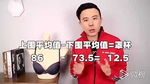 内衣size测量指南