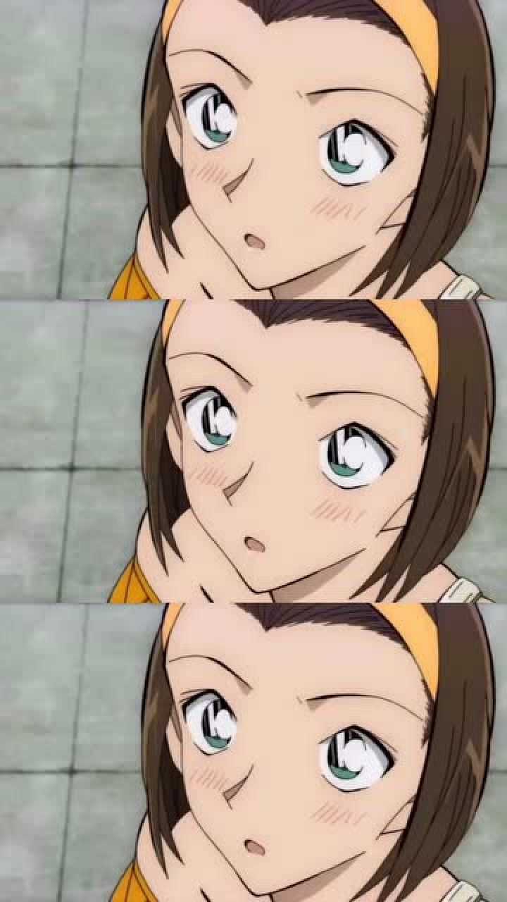 名侦探柯南铃木园子放下头发真好看这神仙颜值我爱了