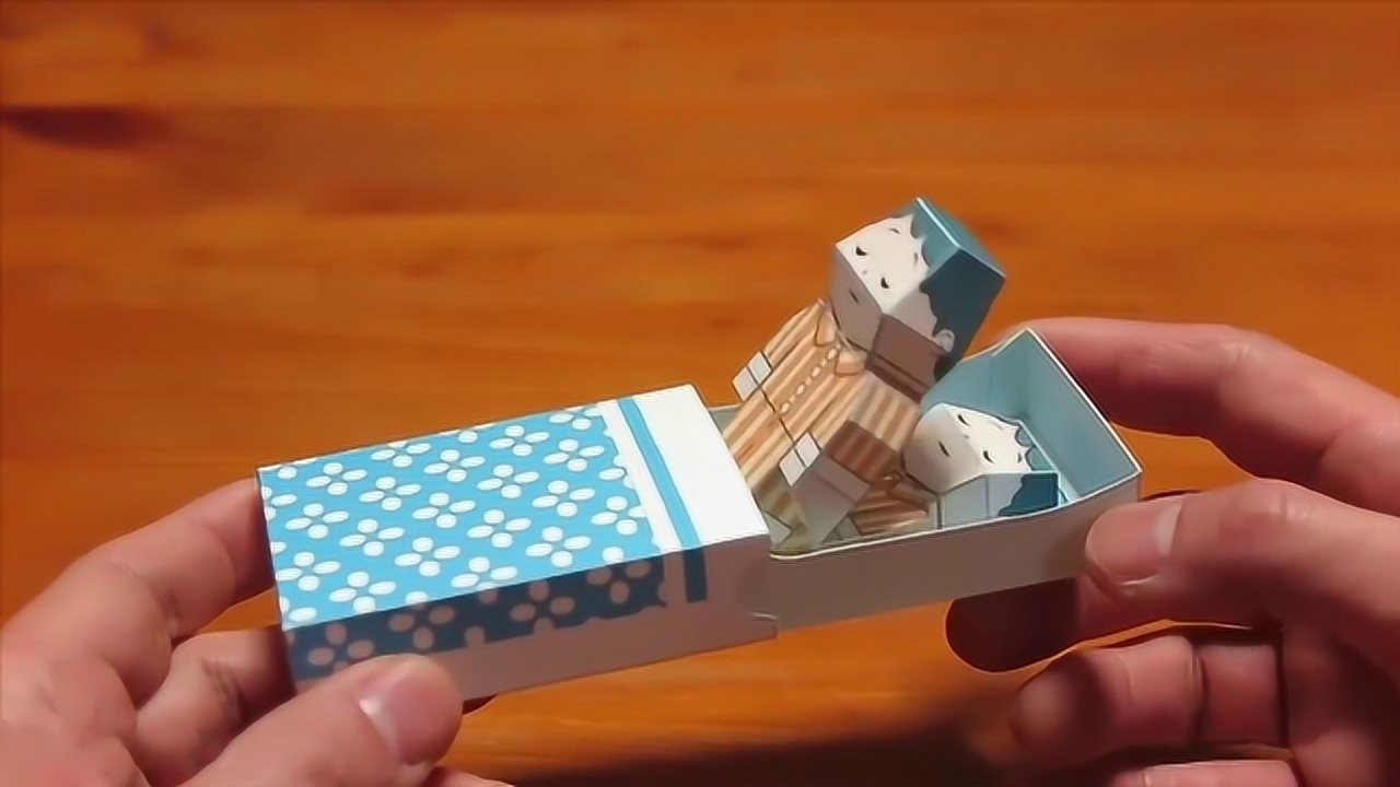 日本大叔脑洞大开发明创意机关折纸机关启动时惊艳了