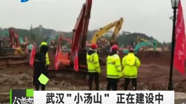 武汉“小汤山”医院开建,预计2月3号建成投入使用