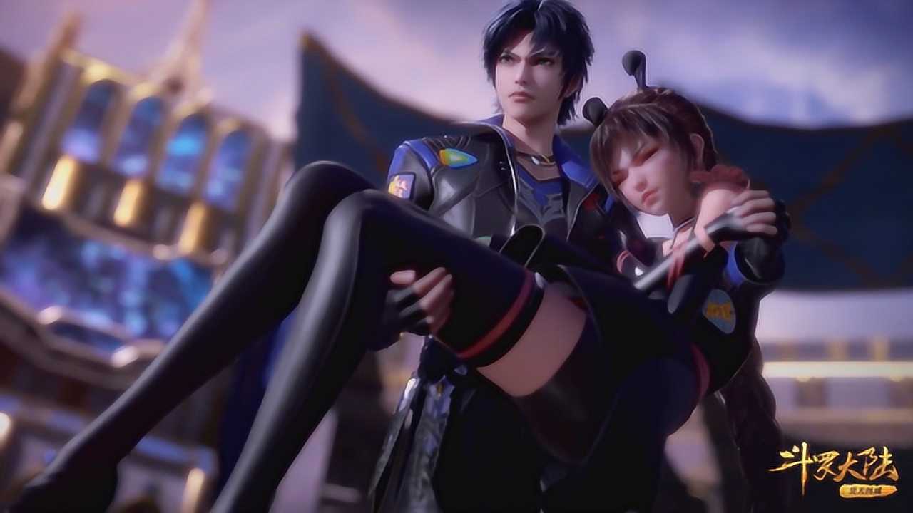 小舞晕倒唐三忍气吞声默默抱着小舞离开