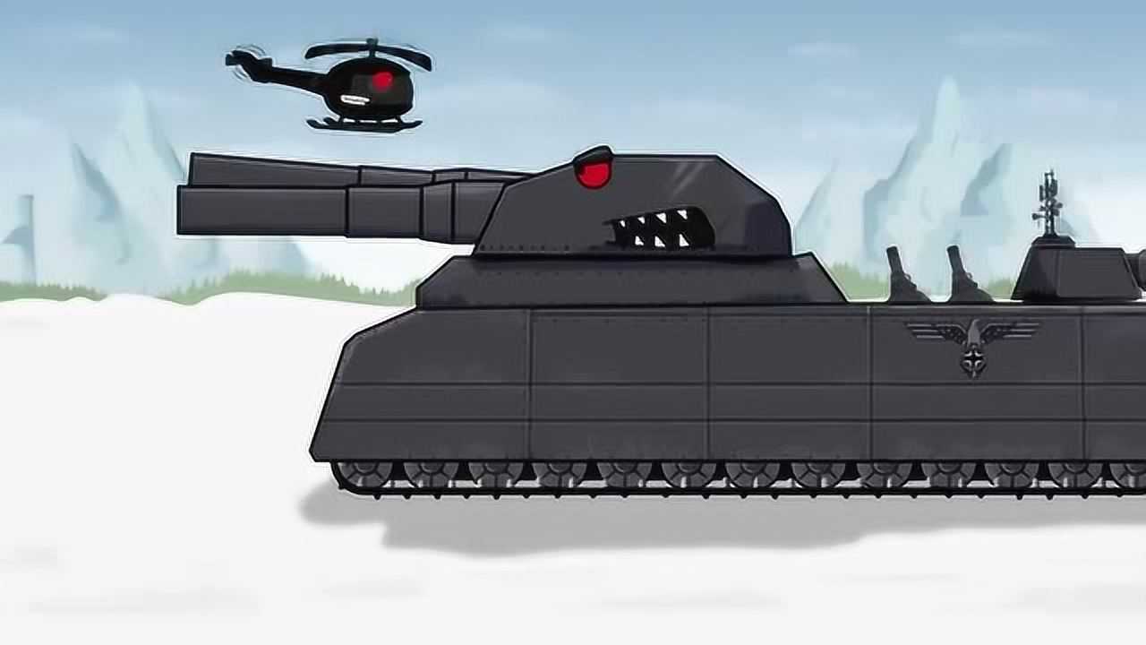 坦克世界动画:kv-44坦克vs巨鼠之战_腾讯视频