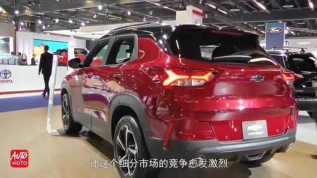 实拍雪佛兰开拓者,全新7座中大型SUV!