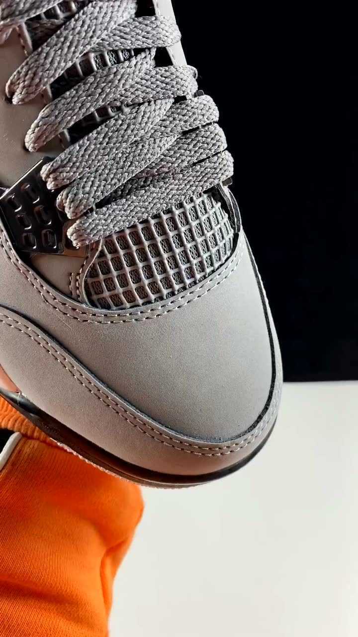 aj4酷灰高清细节实拍!