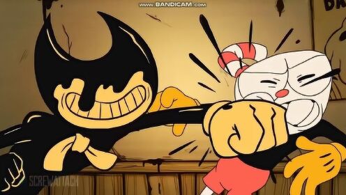 茶杯头历险记茶杯头大战班迪可怜的茶杯头太惨了