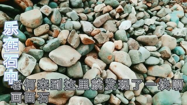 捡石头的好地方,水源充足石头堆积如山,喜欢你就来吧