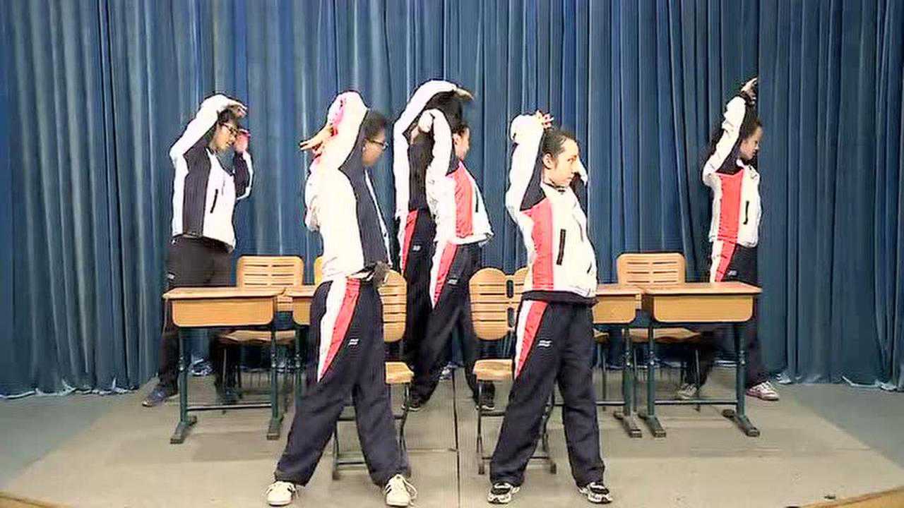 室内课间操(中学生)_腾讯视频