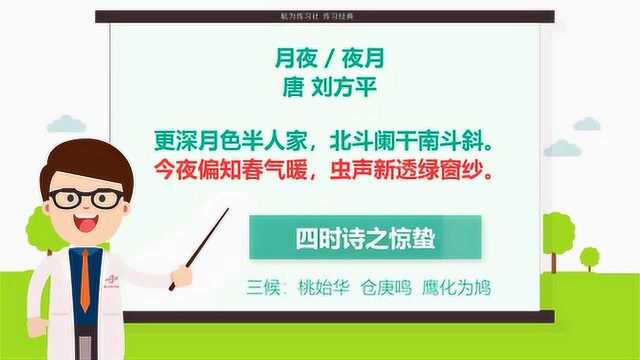 四时诗之春:刘方平《月夜》虫声新透绿窗纱