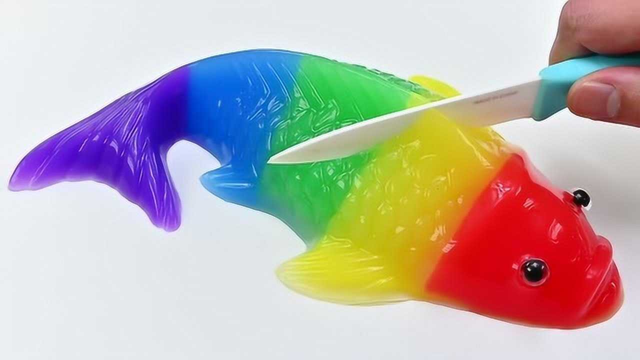 用太空沙彩泥燃料制作鲶鱼模型