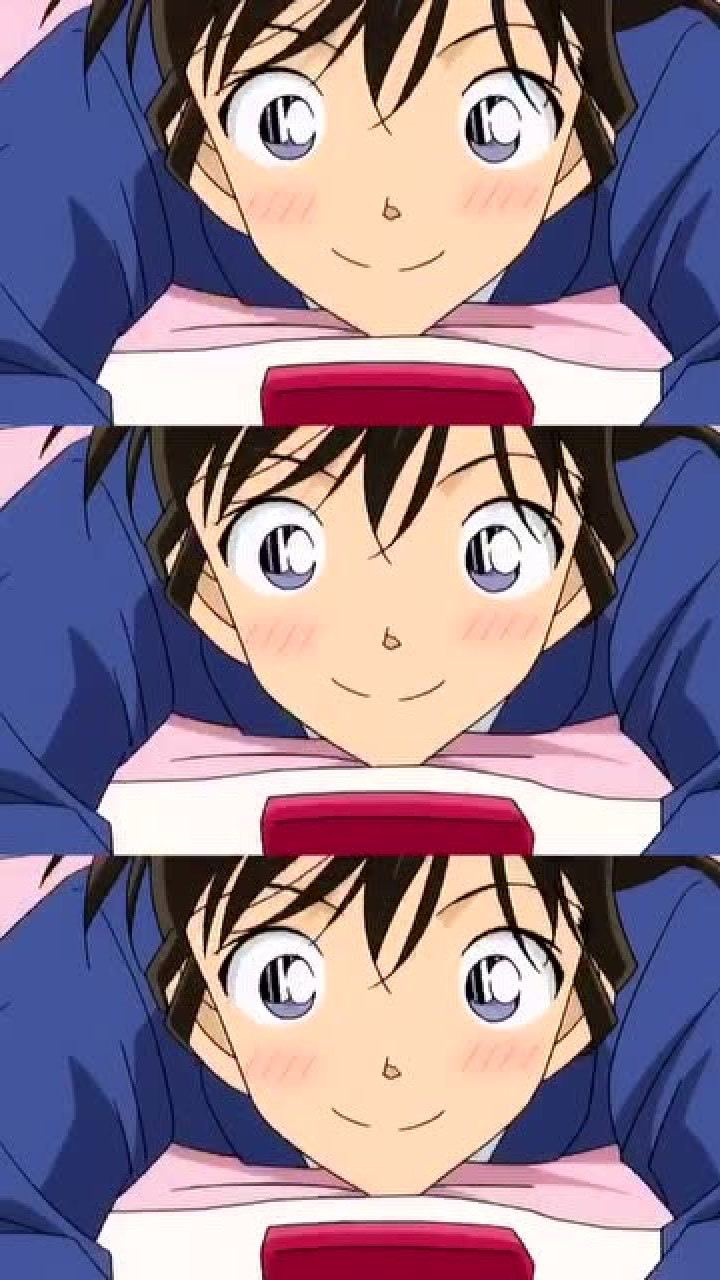 名侦探柯南当确认要交往的时候小兰开心的像个两百斤的胖子