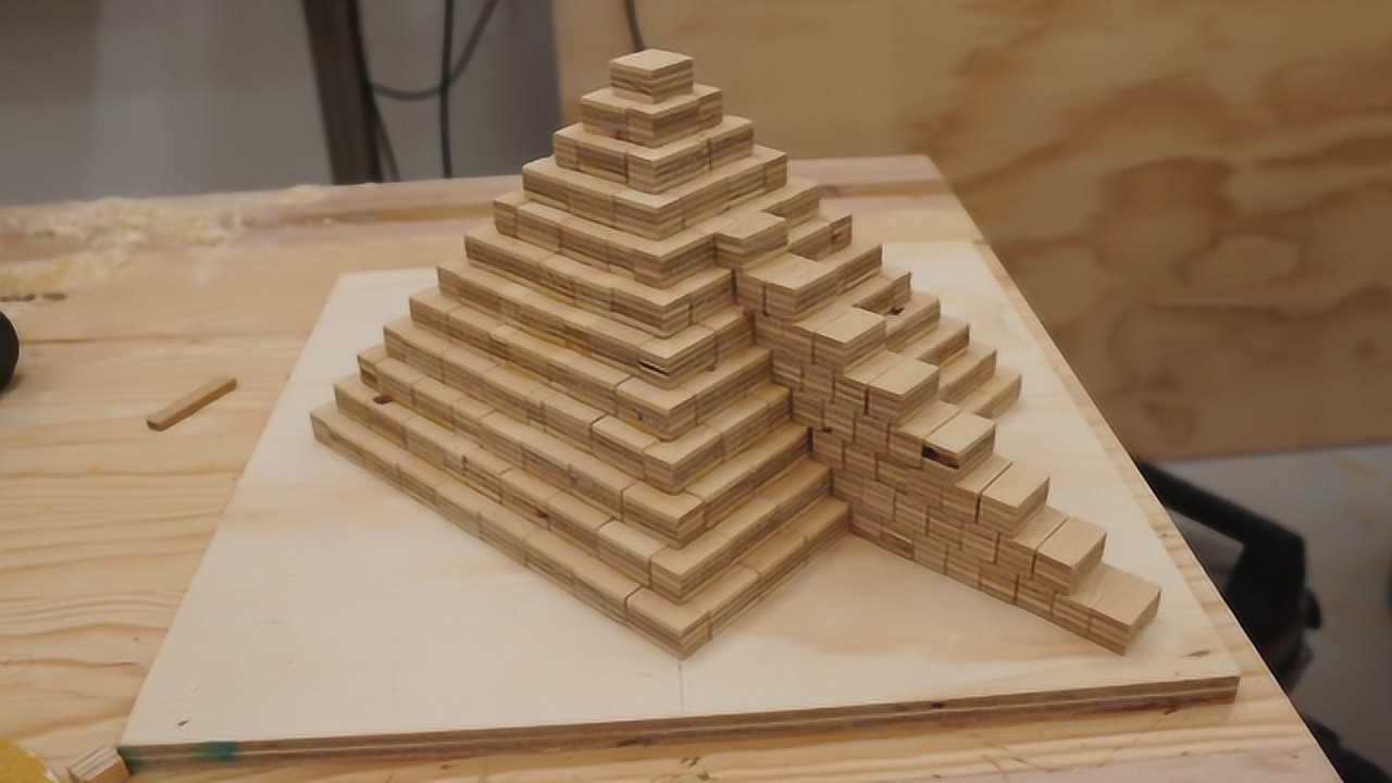 杠杆原理是什么用木块模拟搭建金字塔看完解开我多年疑惑