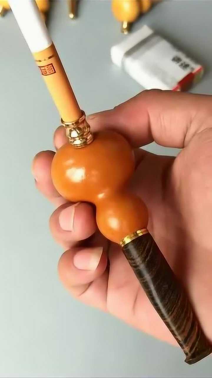 简易款葫芦烟嘴制作,一看就会,赶紧记住起来吧