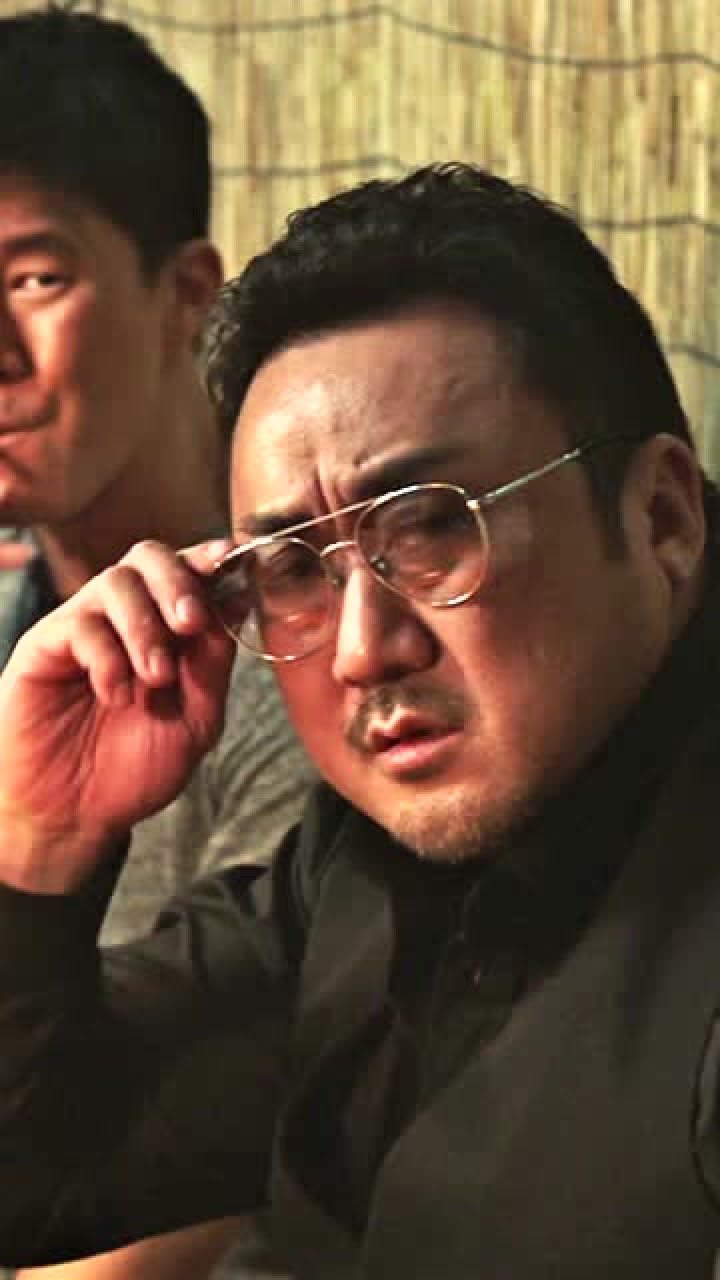 大哥的出场太霸气了韩国唯一的硬汉马东锡闪亮登场