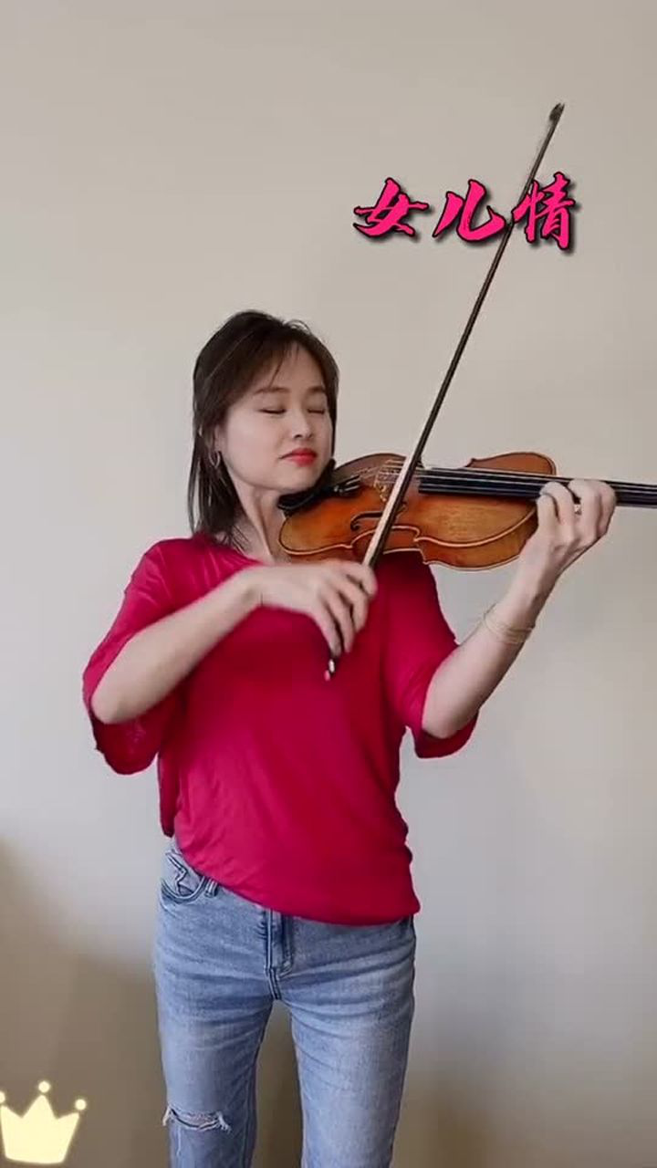 美女小提琴演奏女儿情