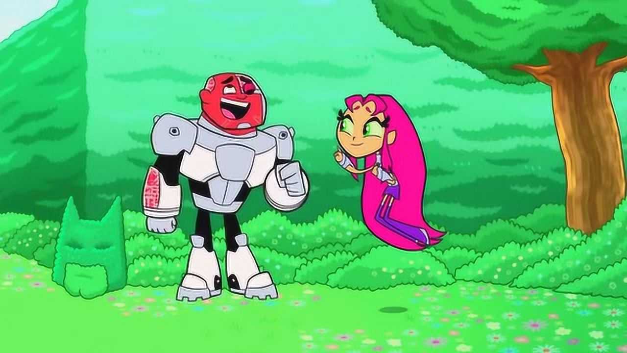 少年泰坦出击这里是星火逃避压力的地方,钢骨的怒气一下子就没有了