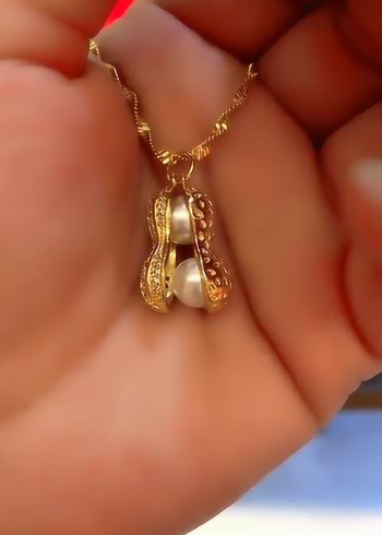 结婚那天,婆家人给了我一条花生吊坠项链,有谁知道它的寓意?