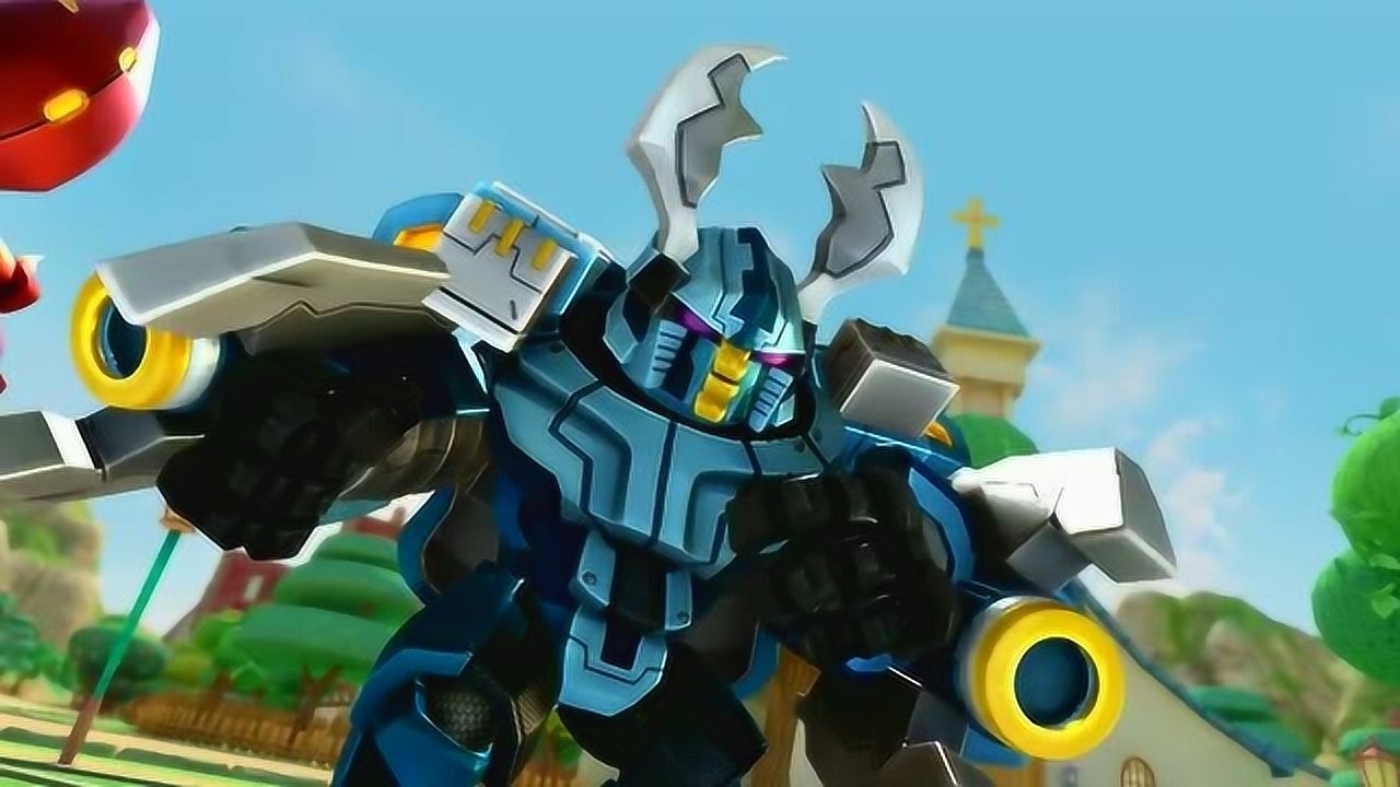 猪猪侠长得这么丑也配做我的对手暗灵卫很嚣张嘛